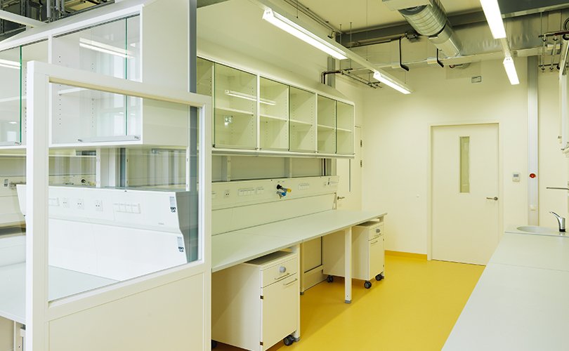 Laboratory modules at Med Campus Graz